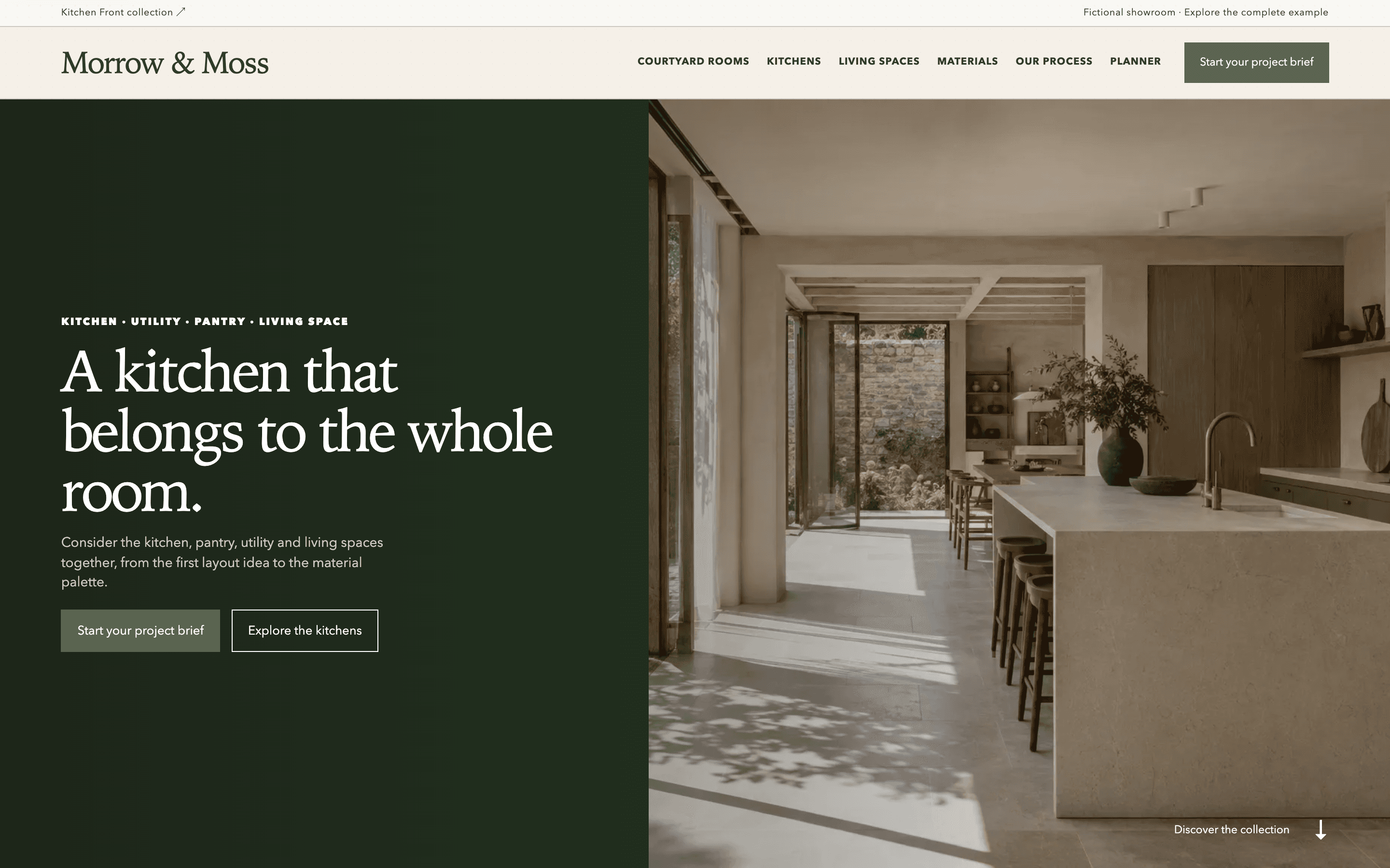 Morrow & Moss demonstration website